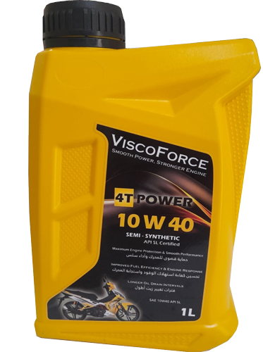 Bouteille VISCOFORCE 10W40 - Recto